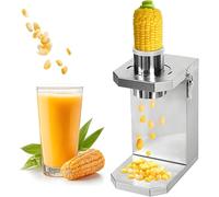 UORDBY 40W Electric Fresh Corn Stripper, Commercial-Grade Corn Peeler, 6.5cm Wide Chute, Removable Blade For Easy Cleaning, Perfect for Threshing Fresh and Cooked Corns