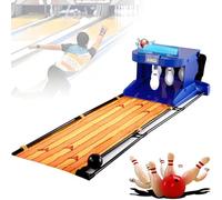 UORDBY Indoor Bowling Ball Set Bowling Home Bowling Alleys with LED Scoreboard and Automatic Reset Electronic Bowling Set Lighting and Simulation Sound Effect, for Family Fun 3.5m/11ft