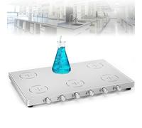 UORDBY Multi-Position Magnetic Stirrer, Lab Magnetic Mixer, 200-2000 RPM Stepless Speed Regulation, Stainless Steel Ultra-Thin, for major professional colleges, scientific research LC-UMS-6