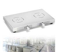 UORDBY Multi-Position Magnetic Stirrer, Lab Magnetic Mixer, 200-2000 RPM Stepless Speed Regulation, Stainless Steel Ultra-Thin, for major professional colleges, scientific research LC-UMS-2