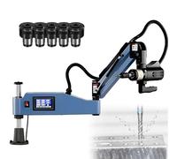 UORDBY Vertical Type Electric Tapping Machine, electric tapping and threading machine, 360° Multi-Direction Arm, 312rpm Speed,for Machinery Manufacturing M3-10E