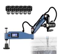 UORDBY Vertical Type Electric Tapping Machine, electric tapping and threading machine, 360° Multi-Direction Arm, 312rpm Speed,for Machinery Manufacturing M3-12E