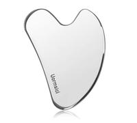 Uormsici Metal Gua Sha Facial Tools, 100% 304 Stainless Steel Guasha Tool for Face, Premium Guasha Set for Face, Body, Gua Sha Stone for Tighten Skin