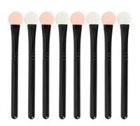 Uorpoto Eyeshadow Applicators Double Sided Sponge Makeup Brushes Reusable 8Pcs Round Foam Eye Shadow Applicator Sticks Brush Set Washable