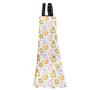 UOSIA Adjustable Duck Diapers with Bow Design - Cute Duck Pattern, Reusable Duckling Diapers for Indoor & Outdoor Use