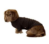 UOSIA Dachshund Dog Clothes 2-Leg Long Sleeve Turtleneck Dog Onesie Pajamas Breathable Stretchy Comfy Warm Puppy Coat Autumn Winter Pet Jumpsuit Outfits for Mini Dachshund