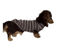 UOSIA Dachshund Dog Vest Onesie Pullover Warm Cozy Sleeveless Semi-Turtleneck Dog Sweatshirt Clothes Puppy Pajamas Jumpsuit For Mini Dachshund