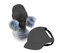 UOSIA Dog Baseball Cap with Ear Holes, Adjustable Design, Pet Sun Hats for Small Medium Dogs and Cats, Outdoor All Season