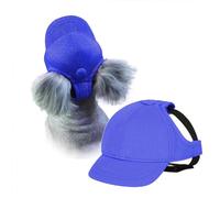 UOSIA Dog Baseball Cap with Ear Holes, Adjustable Design, Pet Sun Hats for Small Medium Dogs and Cats, Outdoor All Season