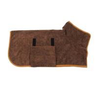 UOSIA Dog Bathrobe Towel Drying Coat Quick Drying Absorbent Large Dog Robes For After Bath Soft Adjustable Microfibre Pet Robes Towel For Small Medium Dogs
