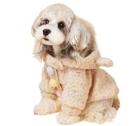 UOSIA Dog Coats for Small Dogs Girl Warm Dog Jacket with Hood Fashion Luxury Puppy Clothes Autumn Winter Pet Apparel Outfits for Yorkshire Chihuahua