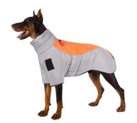 UOSIA Dog Jackets for Large Dogs Waterproof Dog Winter Coat Reflective Turtleneck Dog Snowsuit Warm Thick Dog Cold Weather Vest Outdoor Windproof Pet Outfit Clothes for Medium Dog Walking Hiking