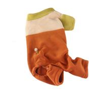 UOSIA Fleece Dog Pajamas French Bulldog Jumpsuit for Small Dogs Girls Boy Winter Dog Clothes Outfits Warm Puppy Pjs 4 Legged Lightweight Pullover Dog Bodysuit Sweatshirt
