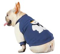 UOSIA French Bulldog Clothes Soft Warm Fleece Puppy Sweaters Dog Pullover Sweatshirts for Small Dogs Warm Dog Jackets Girl Boy Pet Outfits for Dachshund, French Bulldog, Terrier,Pug