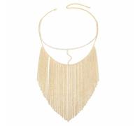 UOSIA Fringe Masquerade Mask For Women Rhinestone Tassel Face Veil With Chain Party Costume Accessories