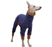 UOSIA Full Body Greyhound Dog Jumpsuit Pajamas Cold Weather Warm Lightweight Soft Pullover 4-Legged Onesies Coat Clothes For Whippet Dogs