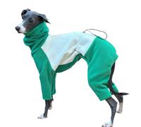 UOSIA Italian Greyhound Winter Coat Warm Fleece Dog Jacket Windproof Dog Pullover Jumpsuit Fullbody Dog Pajamas Cold Weather Clothes for Small Medium Dogs Walking Sleep