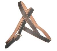UOSIA Leather Dog Harness for Large & Extra Large Dogs Heavy Duty Adjustable Metal Buckles Dog Harness for Walking Training