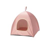 UOSIA Pet Tent Four Seasons Universal Cat And Dog Pet House Portable Striped Pet Tent For Cats, Small Dogs And Other Small Animals