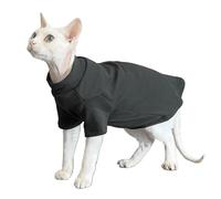 UOSIA Sphynx Hairless Cats Shirt Pullover Kitten T-Shirts Cat Warm Undershirt Solid Pet Autumn Winter Pajamas Jumpsuit For Sphynx, Devon Cat