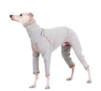 UOSIA Warm Italian Greyhound Clothes Sweater Turtleneck Jumpsuit Four-Leg Basic Dog Pajamas Stretch Puppy Sweatshirt Pjs for Italian Greyhound Whippet Deerhound Bedlington Terrier