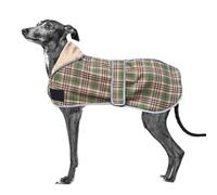 UOSIA Winter Dog Coat Warm Fleece Dog Jacket for Italian Greyhound Whippet Adjustable Reflective Dog Vest with Leash Hole Soft Thick Dog Cold Weather Coats for Small Medium Large Dogs