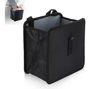 UOSIWYA Car Rubbish Bin, Trash Can Bins Collapsible Hanging Car Storage Foldable Bin for Essentials Waterproof Seat Organiser Tidy for Auto Travel Truck Minivan