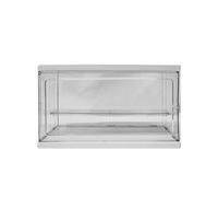 Uotyle Acrylic Display Box, Clear Display Storage Box Dustproof Protection Showcase Storage & Organizing For Collectibles, Action Figures, Miniature Figurines (S, 26.7cm*13.7cm*16cm)