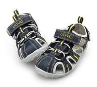 UOVO Boys Sandals Closed Toe Outdoor Sandals Trekking Hiking Sandals Athletic Summer Shoes Dark Blue Size 7 Toddler