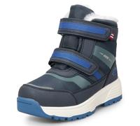 UOVO Boys Snow Boots Winter Outdoor Walking Shoes Water-Resistant Warm Lined Kids Boots with Anti-Slip Rubber Sole Blue Size 12.5UK Little Kids 31EU