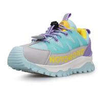 UOVO Girls' Outdoor Trainers with Quick Toggle Laces, Breathable Water-Resistant Mesh Walking Shoes for Kids Aged 3-14, Non-Slip Rubber Sole,Mint Green 1 UK Child 33EU