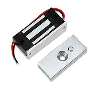 uoweky 60kg/132lbs Electronic Magnetic Lock Access Control DC12V Fail Safe Mini Small NC Door Lock for Electric Security System