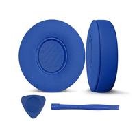 UOWGA Headphones Replacement Ear Pads for Beats Solo 2 & Solo 3 Wireless/Wired Headphone, Memory Foam Ear Cushion Pads，Noise Isolation Foam Durable Leather (Blue)
