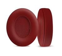 UOWGA Headphones Replacement Ear Pads for Beats Studio 2&Studio 3 Wireless Headphones， Earpads with Soft Protein Leather, Noise Isolation Memory Foam. (Red)