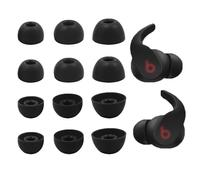 UOWGA Replacement Silicone Ear Tips for Beats Fit Pro/Studio Buds/Studio Buds+ Headphone,S/M/L 3 Sizes 6 Pairs Earbuds Eartips,Fit in The Charging Case,Earplug Ear Cap. (black)