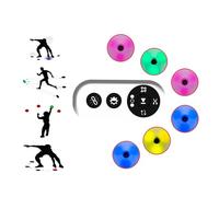 uoXHFdh Agile Response Speed Training Kit, Agility and Time(6 Lights)