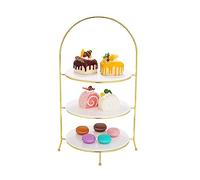 uoXHFdh Cake Display Rack Dim Sum Banquet Afternoon Tea Tray, Stand