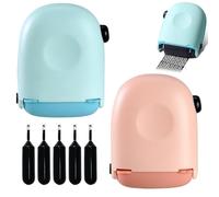 Uoxmiy 2 Pcs Data Defender Roller Stamp Set, Quick-Drying Address Blocker Stamp with 5 Ink Roller, Reusable Confidential Roller Stamps for Privacy Data Hide Email Address Information