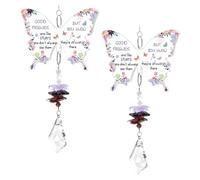 Uoxmiy 2PCS Friend Gifts for Women,Crystal Suncatcher Birthday Gifts Crystal Suncatcher Birthday Gifts for My Special Friend, Best Friendship Presents to My Bestie Friends Matching Gifts