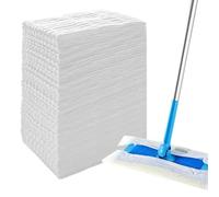 Uoxmiy 60 Pcs Disposable Dusting Cloths, Dry Sweeping Cloths Pads Duster Refills Compatible with Flash Speedmop for Floor Mopping and Cleaning