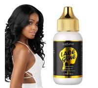 Uoxmiy Bold Hold Lace Glue, 38ml Wig Glue Easy to Apply Quick Drying Waterproof Easy to Remove for Lace Wigs