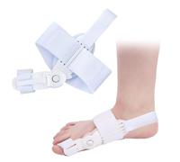 Uoxmiy Bunion Corrector Big Toe Straightener for Women and Men, Adjustable Bunion Splint Relief Pain Hallux Valgus Corrector,Suitable for Left/Right Foot Day/Night Wear Support