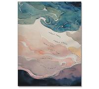 uoyien Mental Health Posters Classroom Counseling Room Therapy Office Wall Decor Inhale Exhale Sequence Calming Corner Canvas Wall Art Kids Special Educational Watercolor Printing 16x22in Unframed