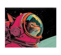 Uozonit 2026 Office Cat Calendar,12-Month Scheduling Wall Planner,Gag Cats Calendar 2026 | for Office, Living Room, Study, School, Meeting Room, Apartment, Hotel, College Dorm