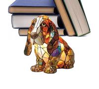 Uozonit Animal Night Light - Dog Shaped Resin Bedside Lamp | Whimsical Lighting for Dorm Decor and Kids Room Lighting Teenagers College Students Room Daycare Classroom School