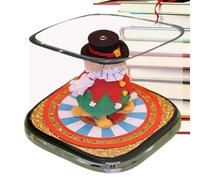 Uozonit Art Calendar | Circus Performer Paper Sculpture Calendar | Planner Organizer Daily Planning Schedule for Chore Tracking Time Management Adults Family Kids Office Kitchen Classroom Home School