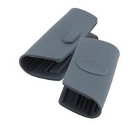 Uozonit Cast Iron Handle Sleeve | Non-Slip 1 Pair Silicone Pot Holders,Kitchen Accessories for Microwave Grill Oven Work Counter Griddle Dutch Frying Coffee Saucepan
