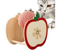 Uozonit Cat Scratcher Ball - Sisal Anti-Slip Wear-Resistant Interactive | Kittens Scratching Ball,for Small Medium Large Kitten Enrichment Play Home Bedroom Living Room Den