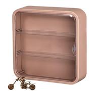 Uozonit Display Case For Figures, Clear Display Case For Figures, Wall-Mounted 3-Tiers Dust-Proof Collectibles Action Figure, Multifunctional Display Stand Doll Box For Collectibles Dolls