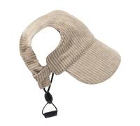 Uozonit Dog Hat with Ear Holes - Pet Baseball Hat with Ear Holes,Breathable Pet Outdoor Sunbonnet, Travel Hat for UV Protection